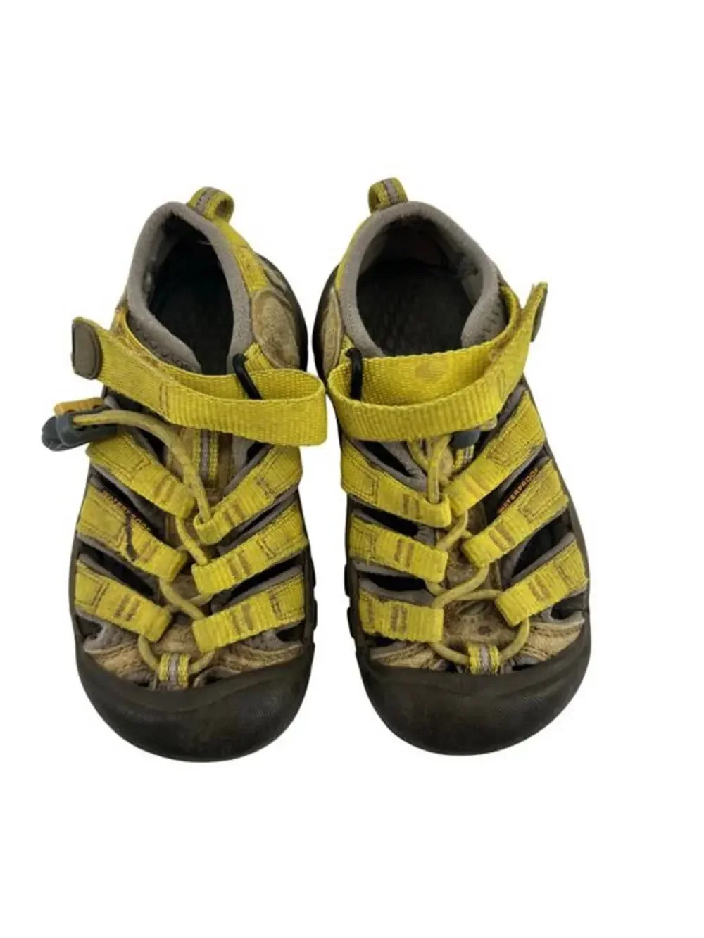 Keen Newport H2 Size 10 toddler Hiking Waterproof Comfort Sandals 1008590 Yellow